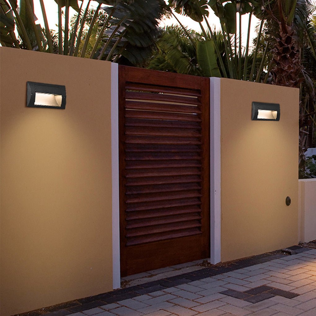Minimalist Outdoor LED Stair Step Light Wall Lamp for Aisle Corridor Corner-Lighom
