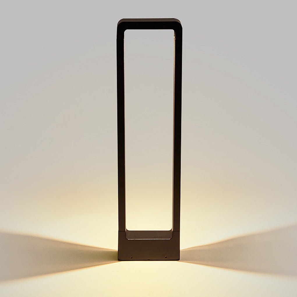 Rectangular COB LED Outdoor Path Lights - Minimalist, Durable & Waterproof-Lighom
