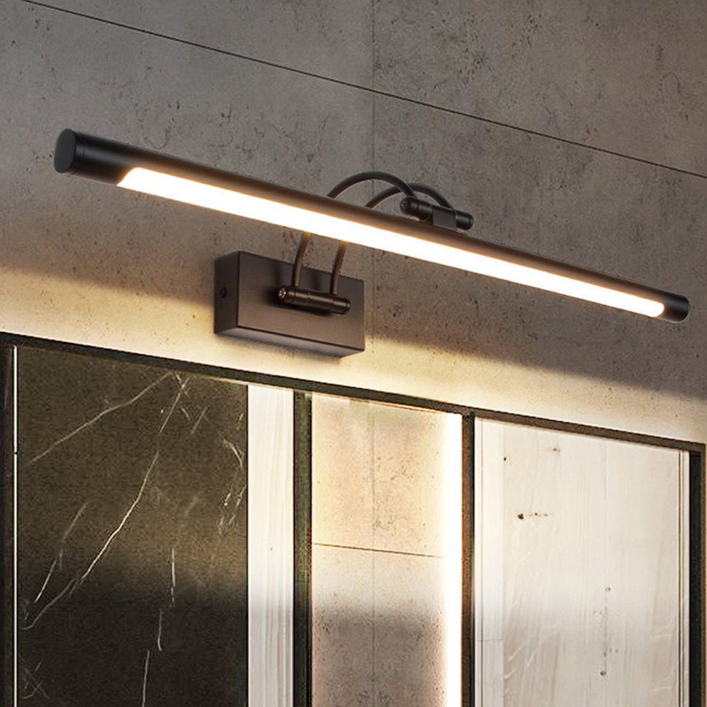 Minimalist Rotatable Waterproof LED Adjustable Bathroom Vanity Mirror Wall Light Vanity Lighting-Lighom