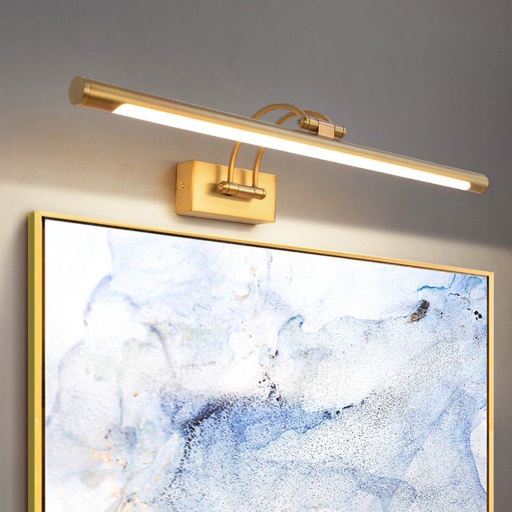 Minimalist Rotatable Waterproof LED Adjustable Bathroom Vanity Mirror Wall Light Vanity Lighting-Lighom