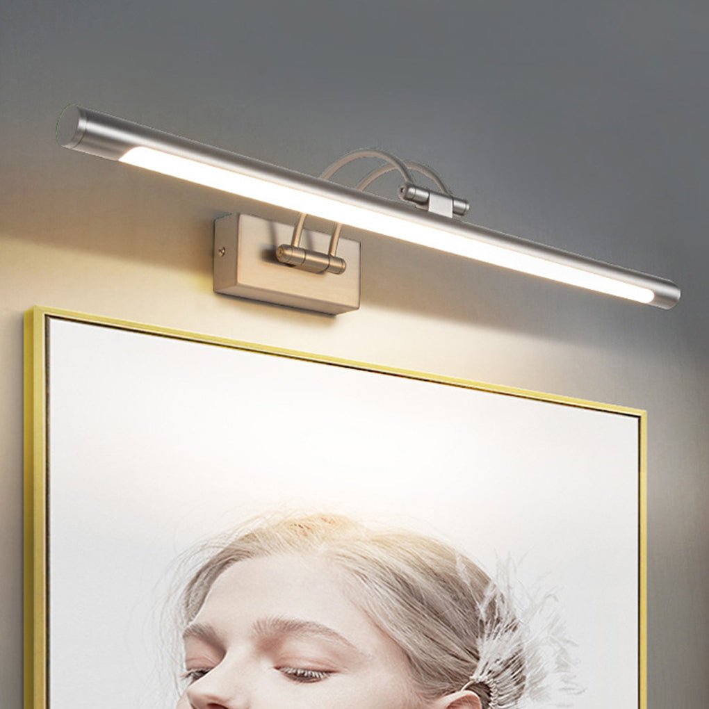 Minimalist Rotatable Waterproof LED Adjustable Bathroom Vanity Mirror Wall Light Vanity Lighting-Lighom