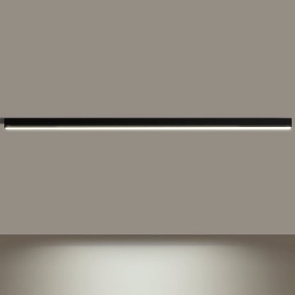 Minimalist Strip Stepless Dimming LED Modern Ceiling Light with Remote Control-Lighom