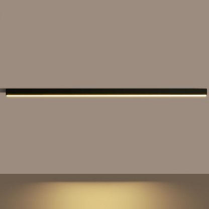 Minimalist Strip Stepless Dimming LED Modern Ceiling Light with Remote Control-Lighom