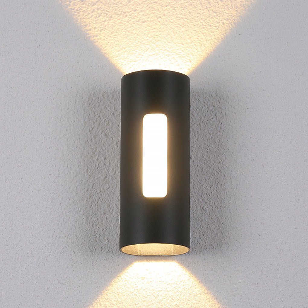 Minimalist Waterproof LED Wall Light for Outdoor Stair Terrace Garden Courtyard-Lighom