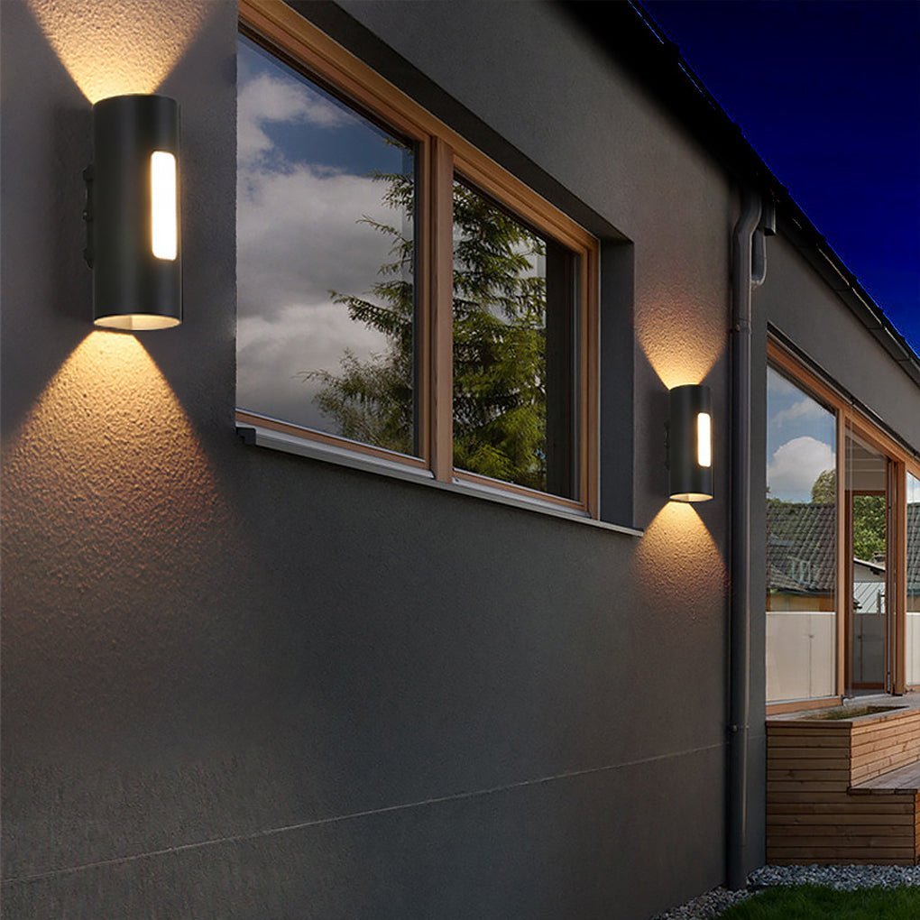 Minimalist Waterproof LED Wall Light for Outdoor Stair Terrace Garden Courtyard-Lighom