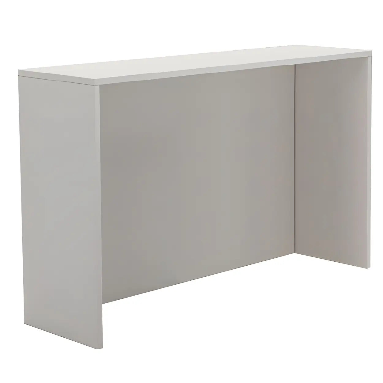 Minimalist White Wood Living Room Bar Table