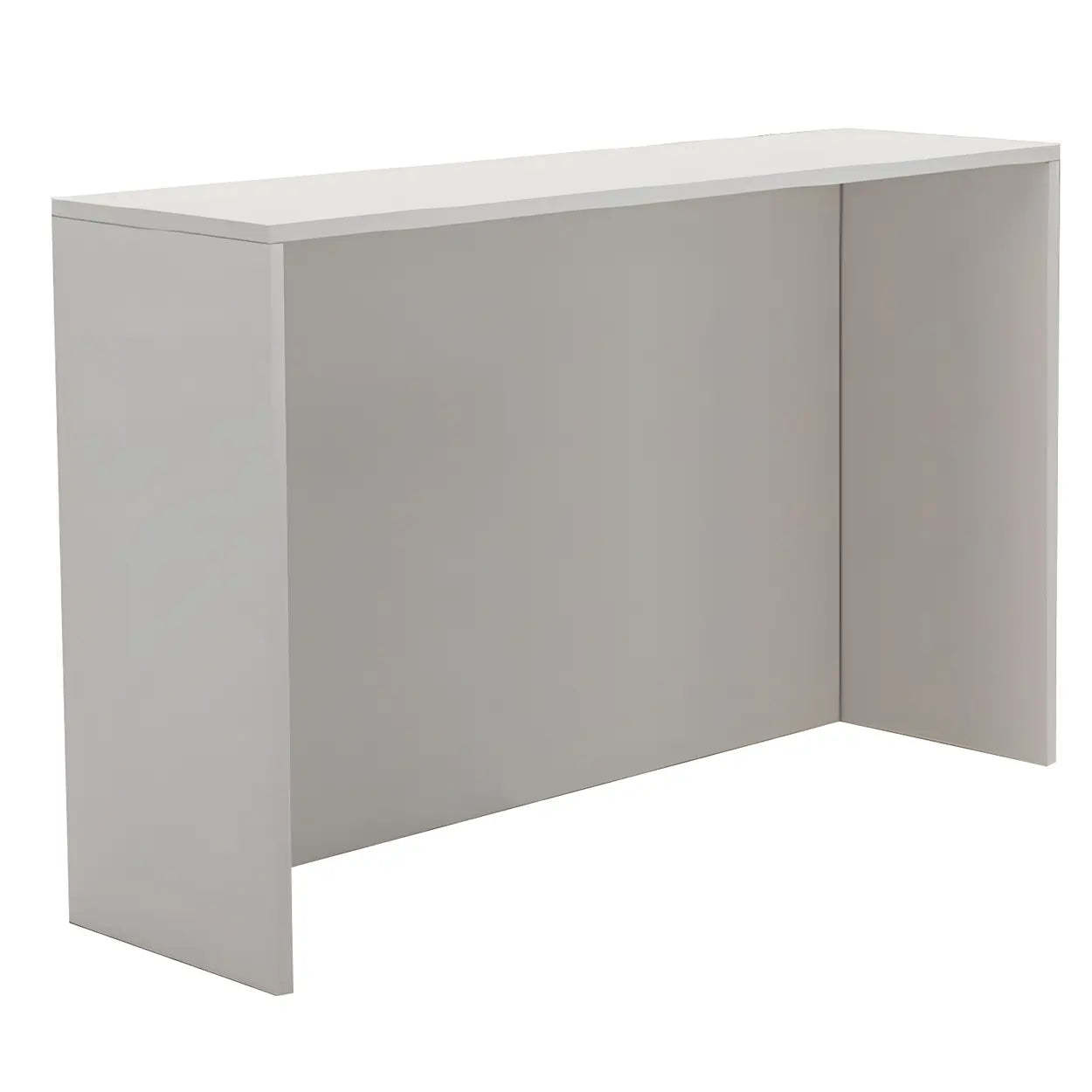 Minimalist White Wood Living Room Bar Table