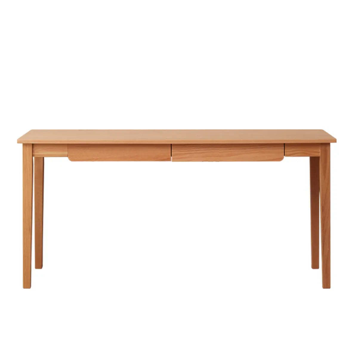 Minimalist Oak Wood Drawer Writing Desk