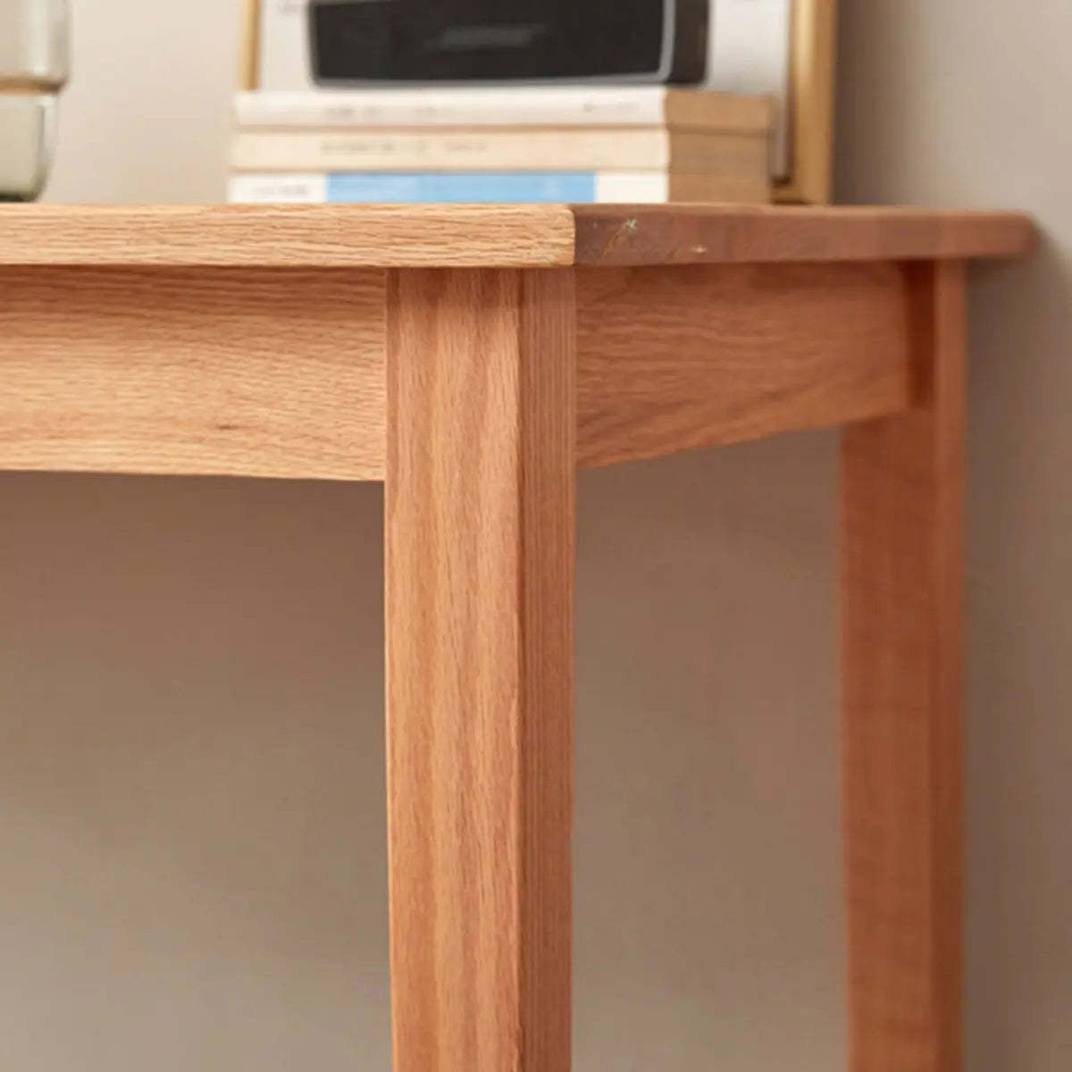 Minimalist Oak Wood Drawer Writing Desk