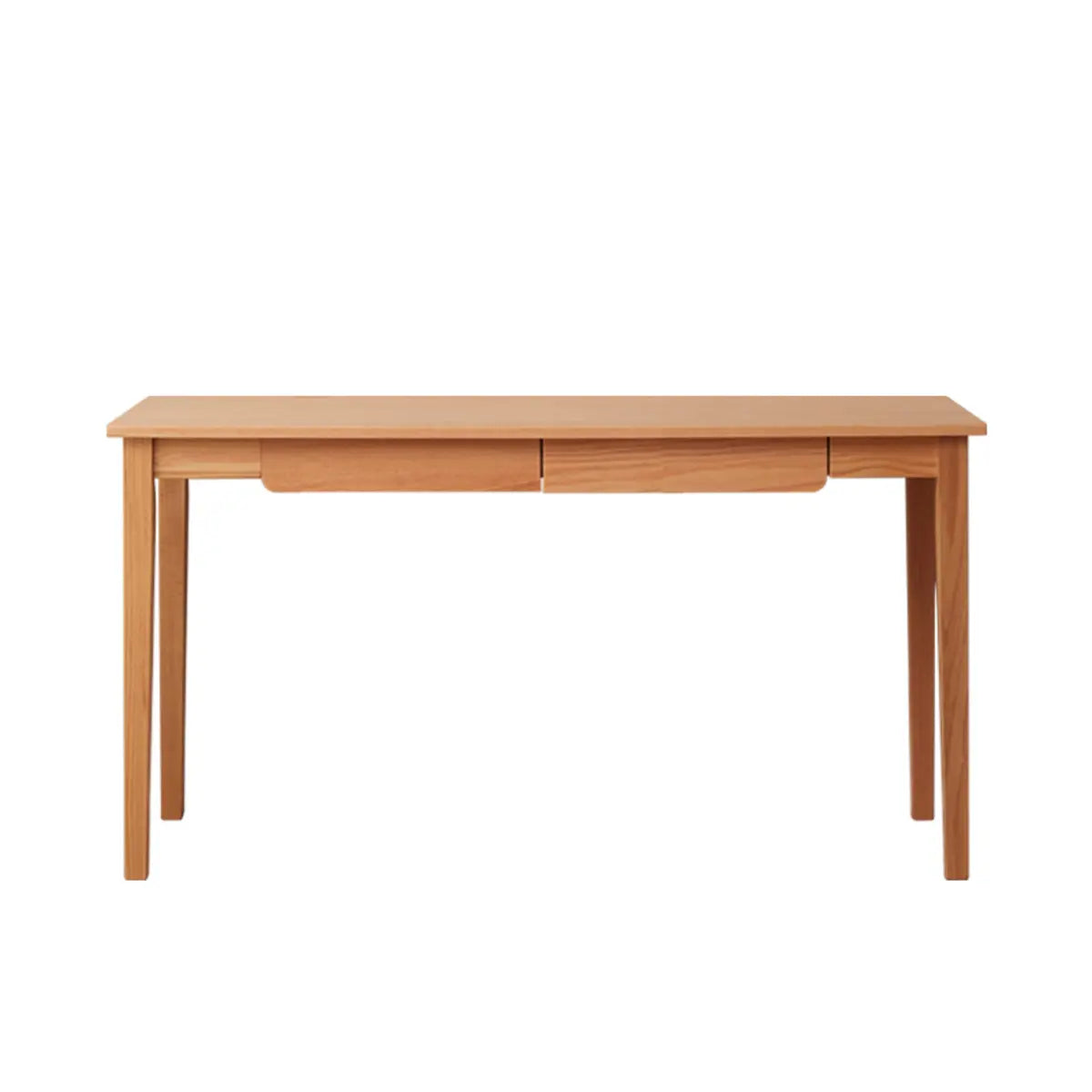 Minimalist Oak Wood Drawer Writing Desk
