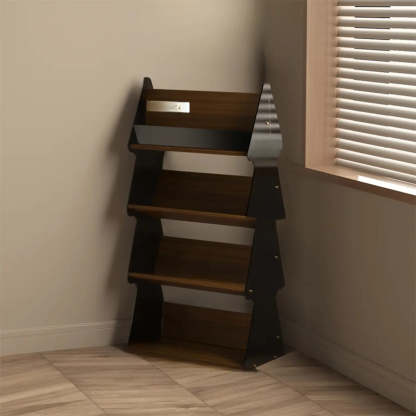 Modern Acrylic 4-Tier Tree Bookshelf