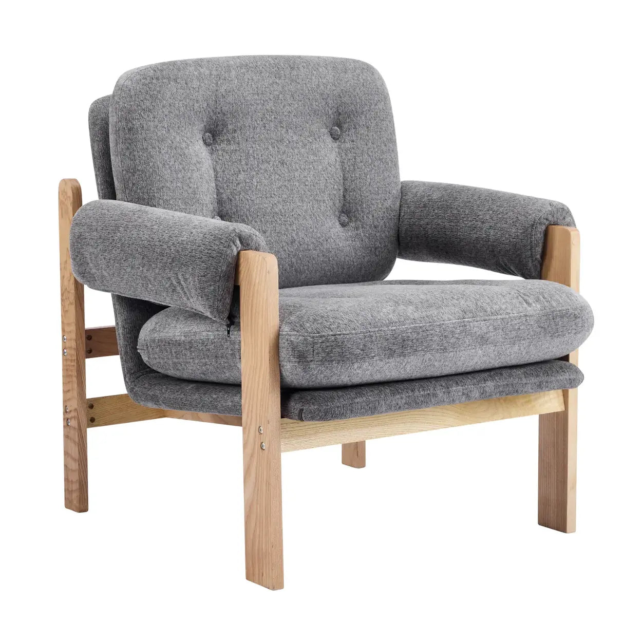 Modern Upholstered Reclining Accent Chair