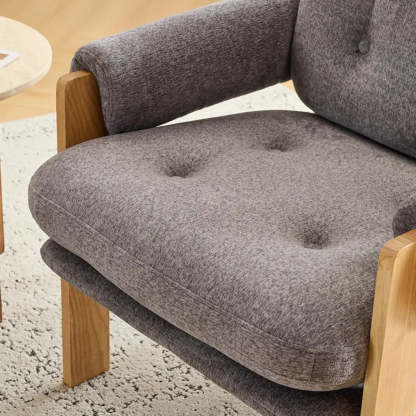 Modern Upholstered Reclining Accent Chair