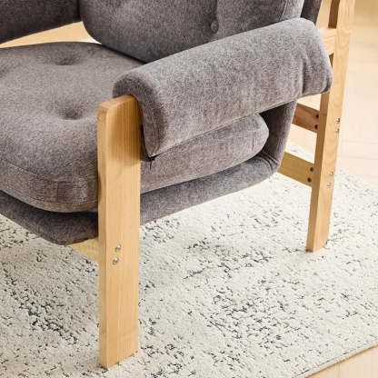 Modern Upholstered Reclining Accent Chair