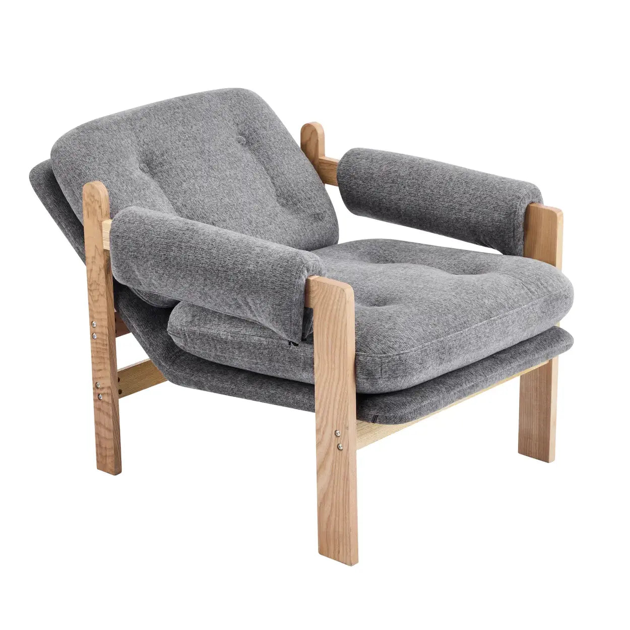 Modern Upholstered Reclining Accent Chair