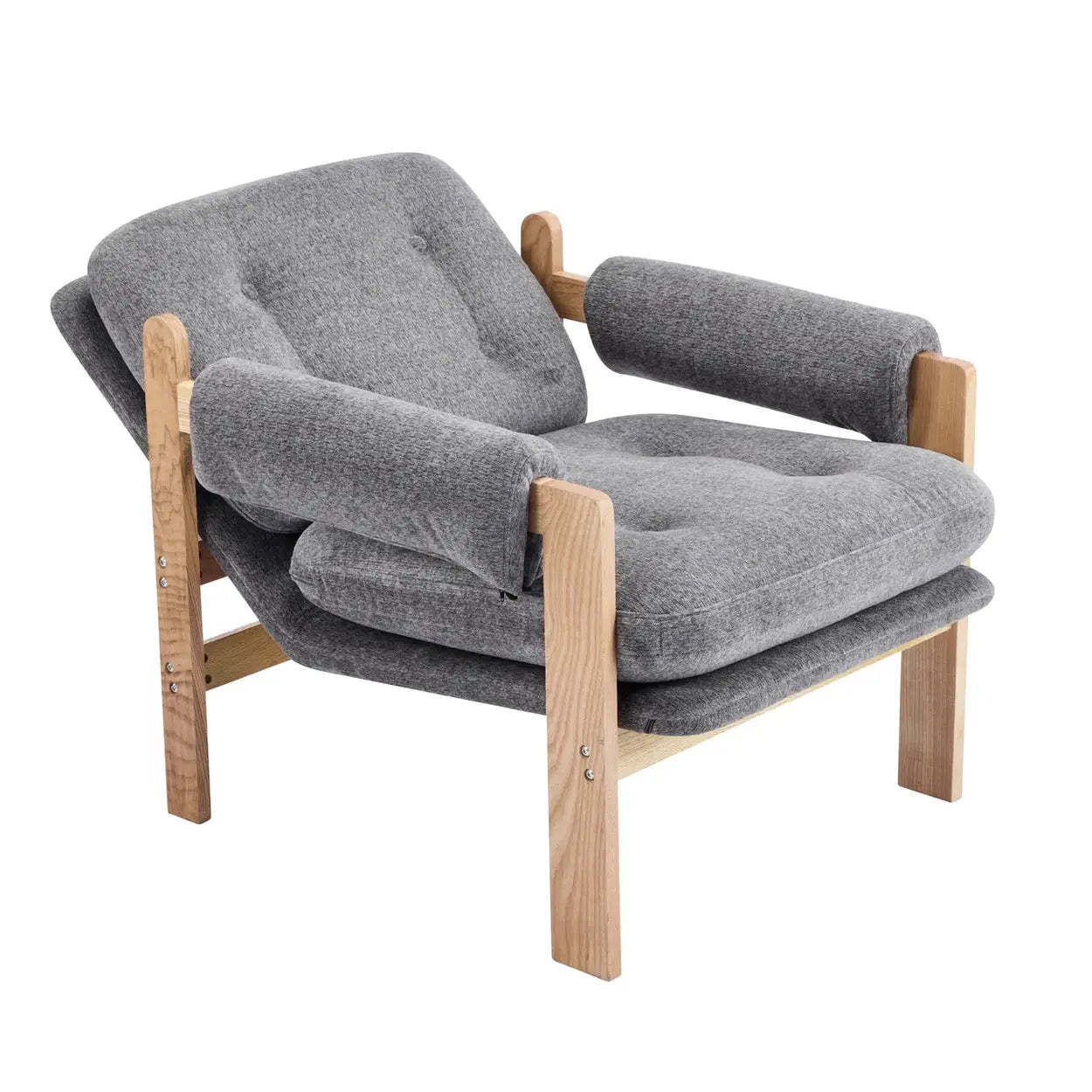 Modern Upholstered Reclining Accent Chair