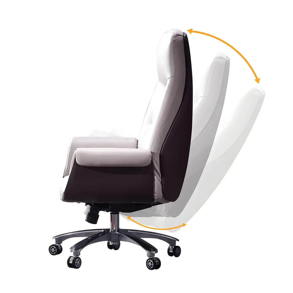 Modern Adjustable Leather Ergonomic Office Chair