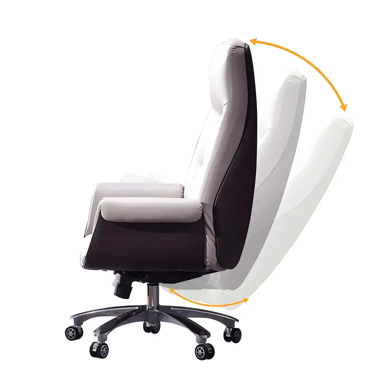 Modern Adjustable Leather Ergonomic Office Chair