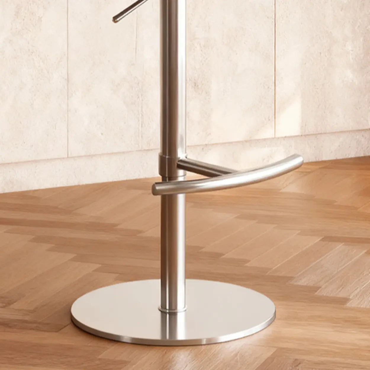 Modern Swivel Cushioned Bucket Bar Stool