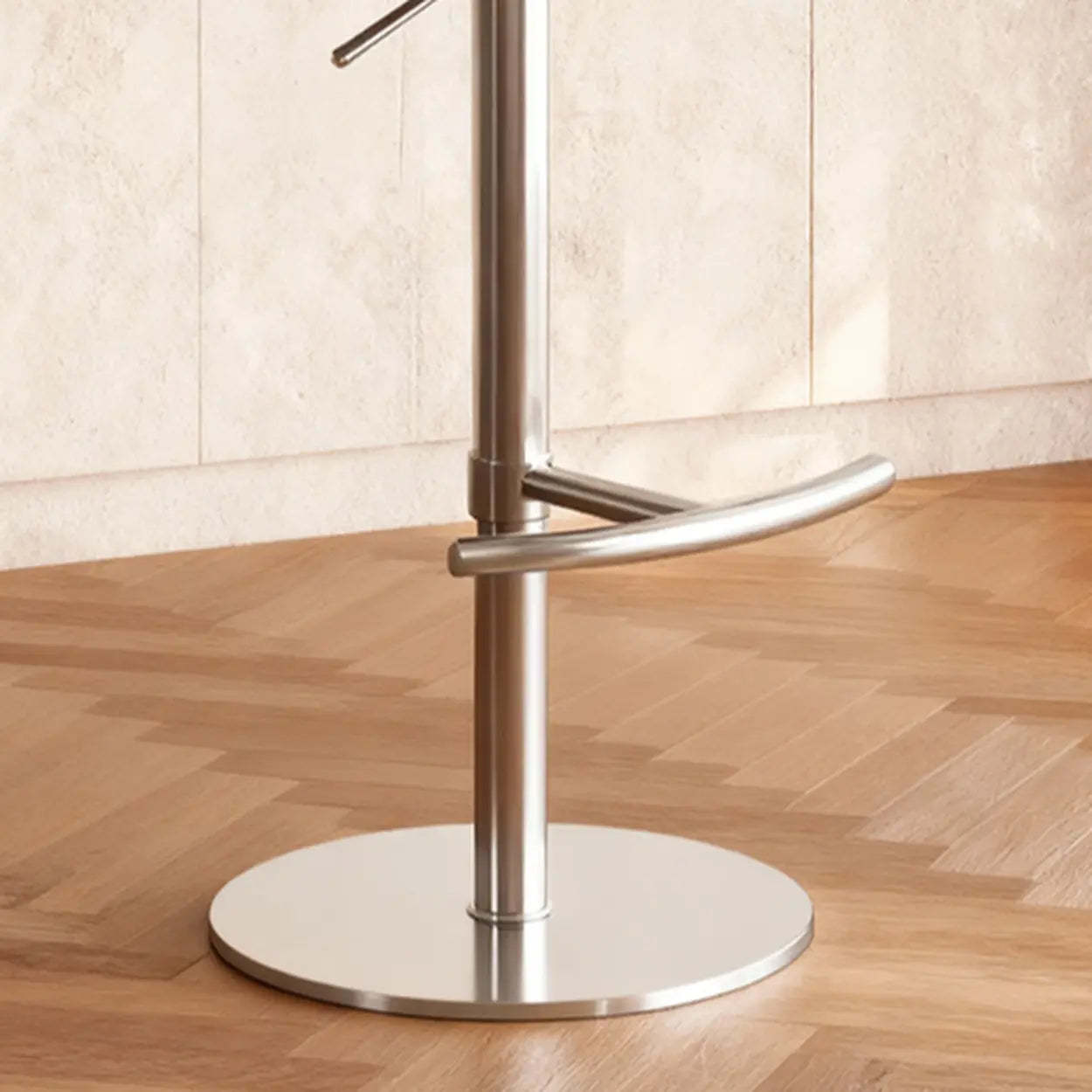 Modern Swivel Cushioned Bucket Bar Stool