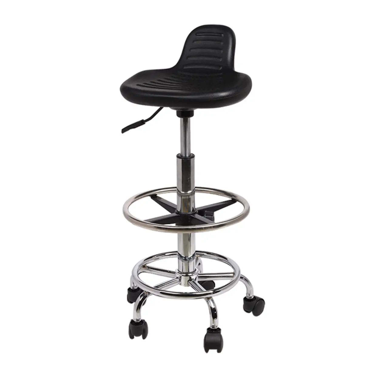 Modern alloy casters black office chairs, Lighom — Aluminum / Metal Feet