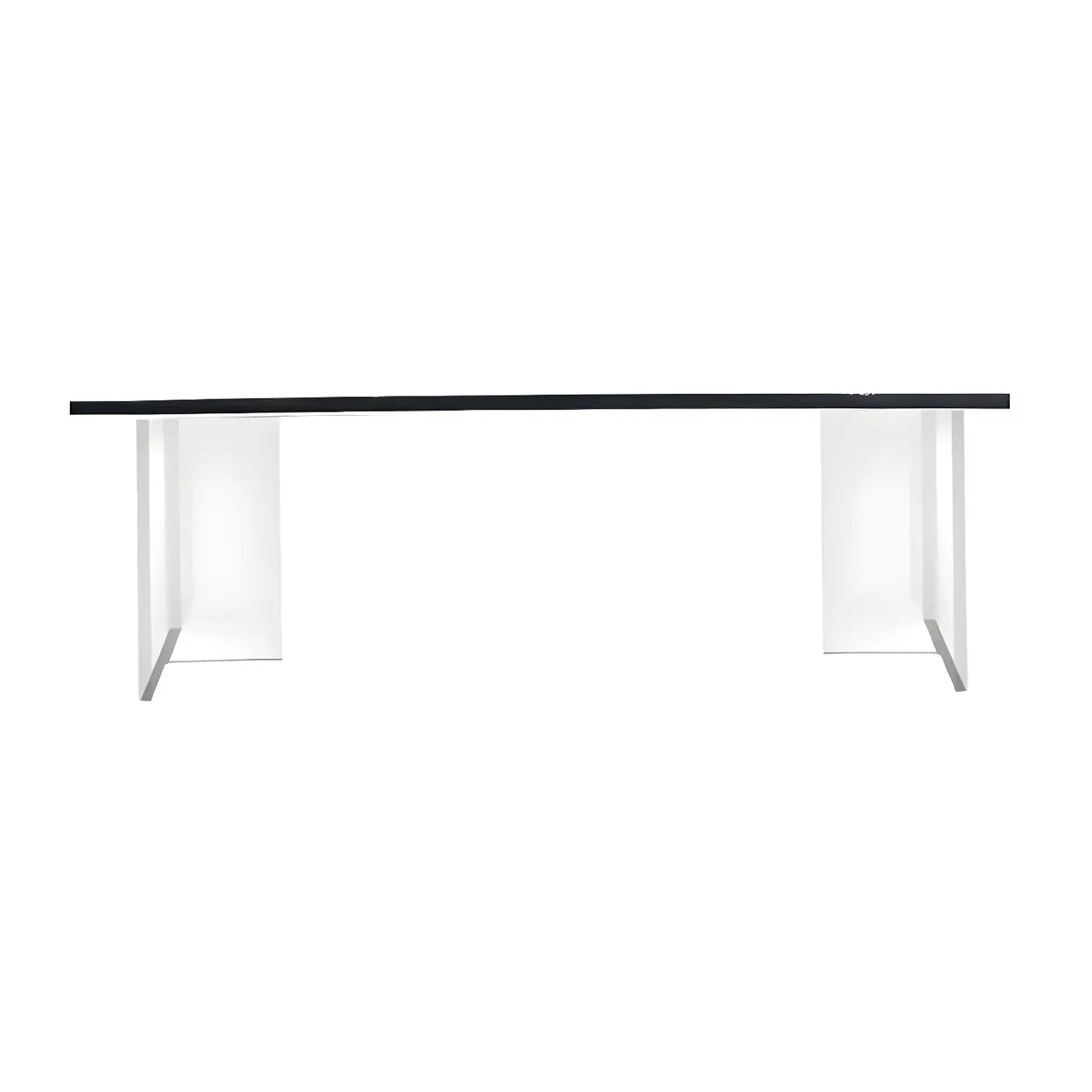 Modern Black and White Counter Height Bar Table — Table Only