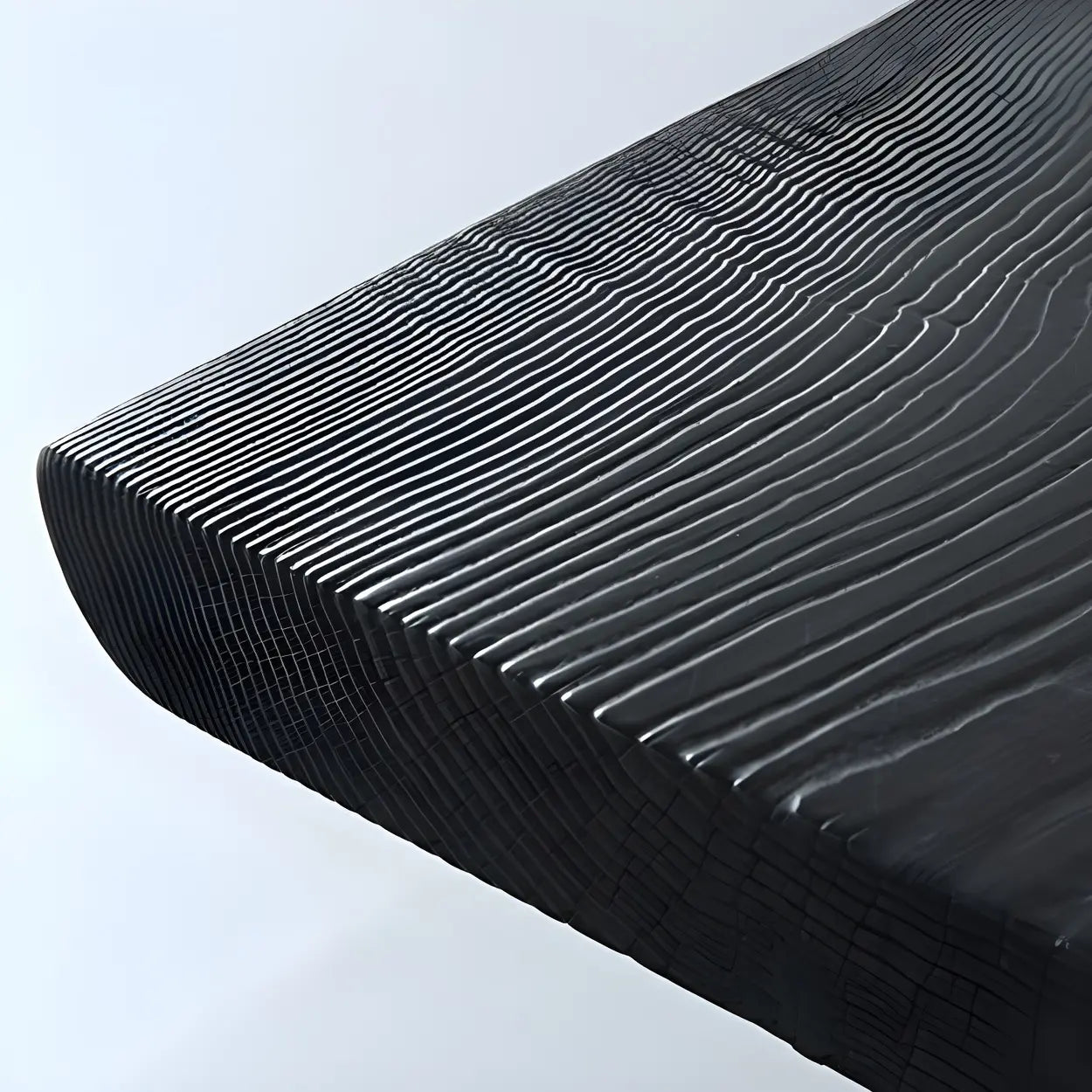 Modern Black and White Counter Height Bar Table — Table Only
