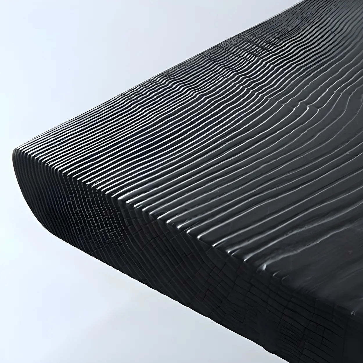 Modern Black and White Counter Height Bar Table — Table Only