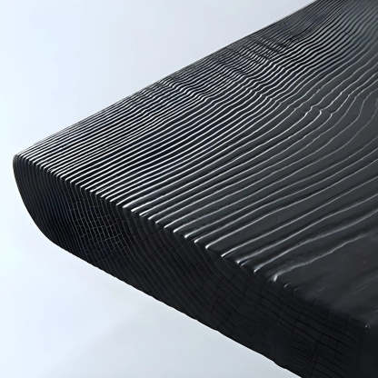 Modern Black and White Counter Height Bar Table — Table Only