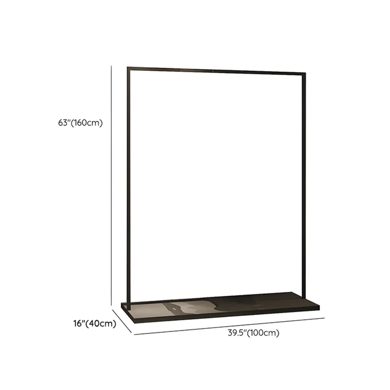 Metal Freestanding Garment Display Rack
