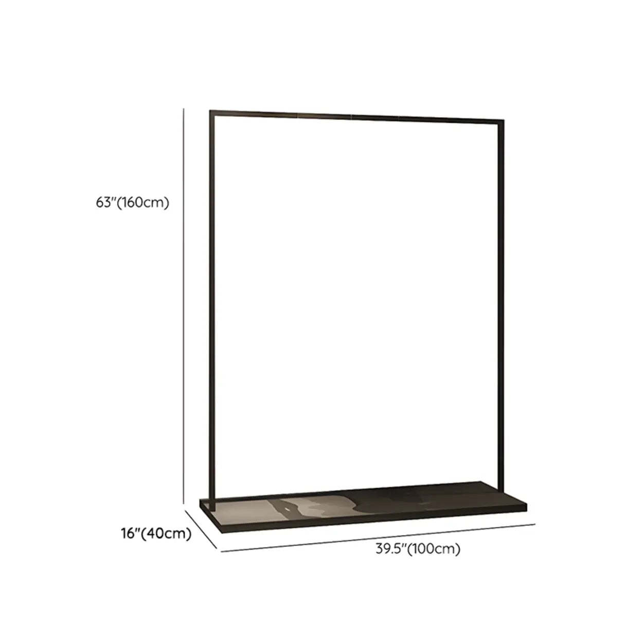 Metal Freestanding Garment Display Rack