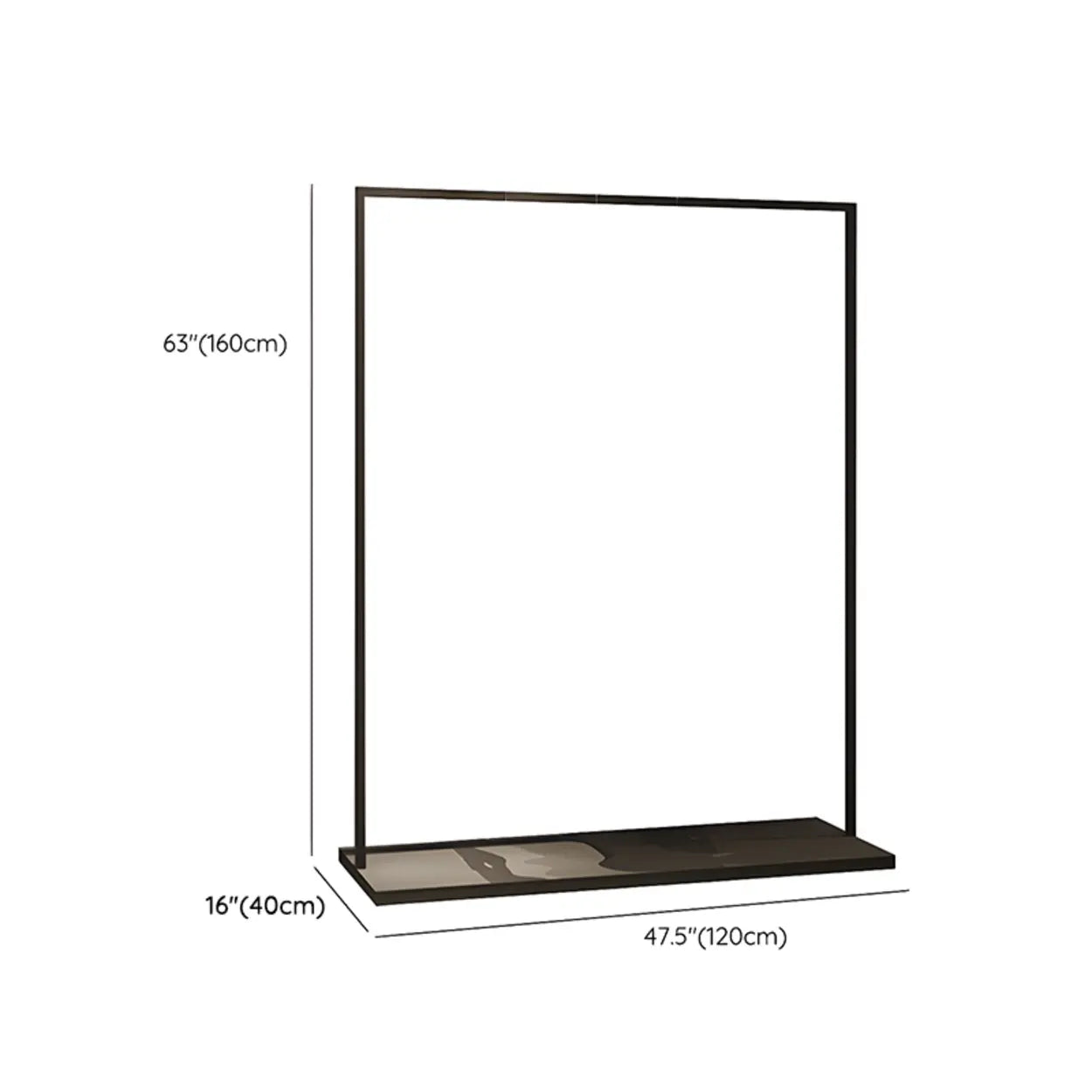 Metal Freestanding Garment Display Rack