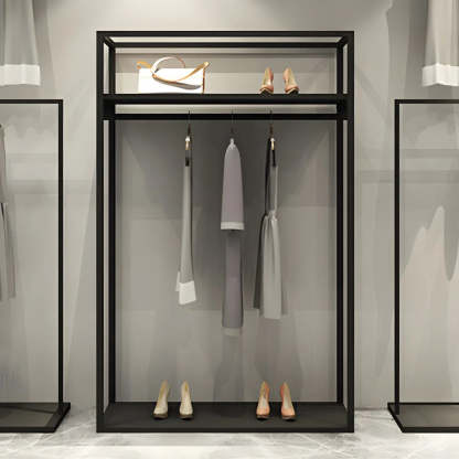 Metal Freestanding Garment Display Rack