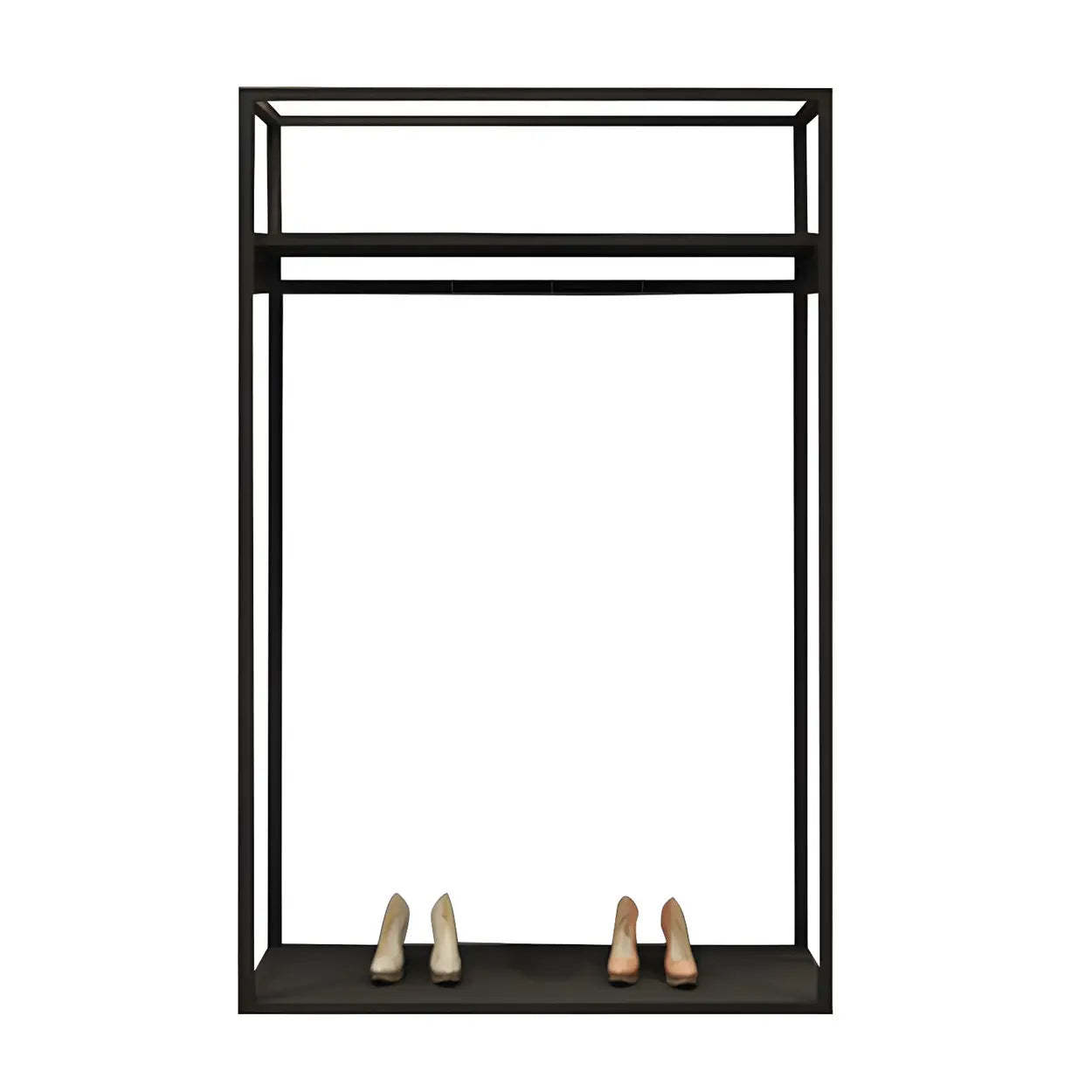 Metal Freestanding Garment Display Rack