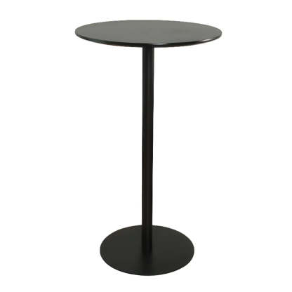 Modern Black Square Bistro Counter Height Bar Table — Square / Table Only