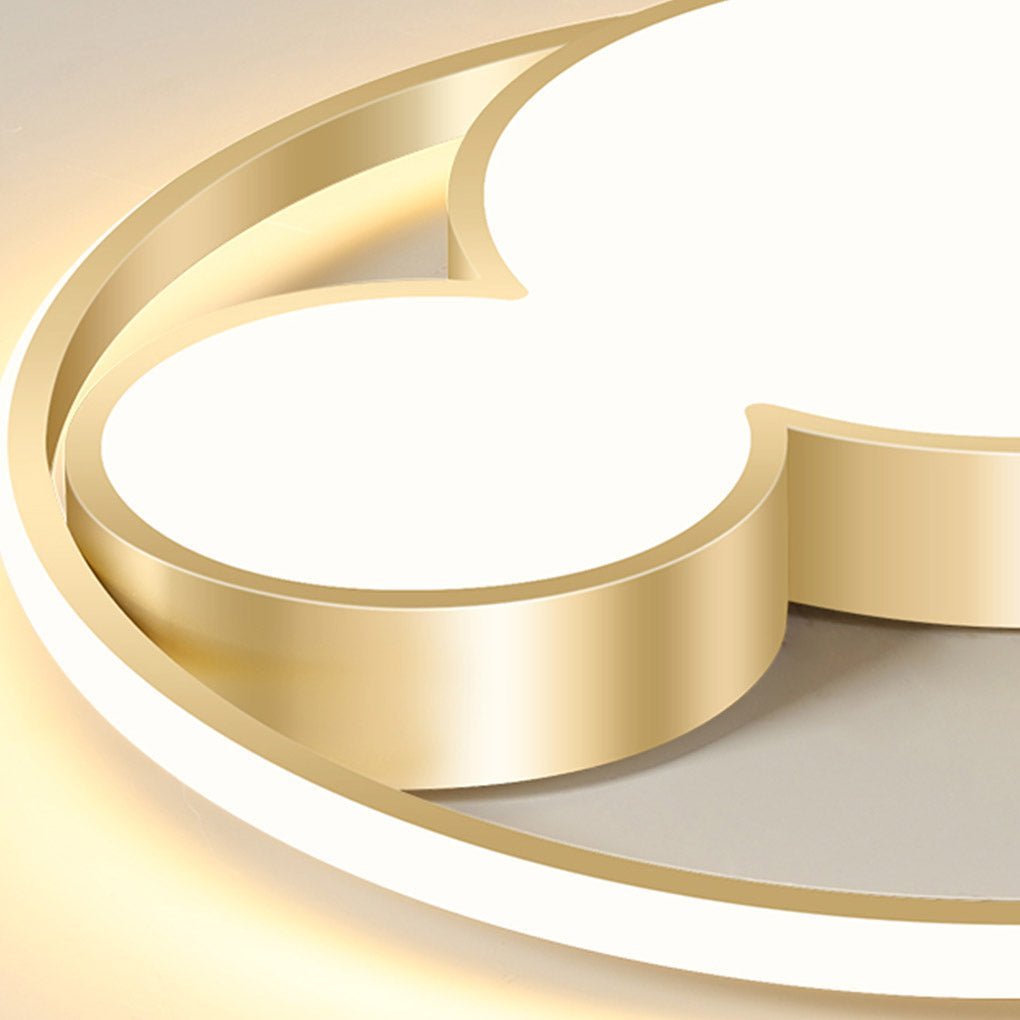 Modern Creative Cartoon Three Tone Light LED Energy Saving Ceiling Lamps-Lighom