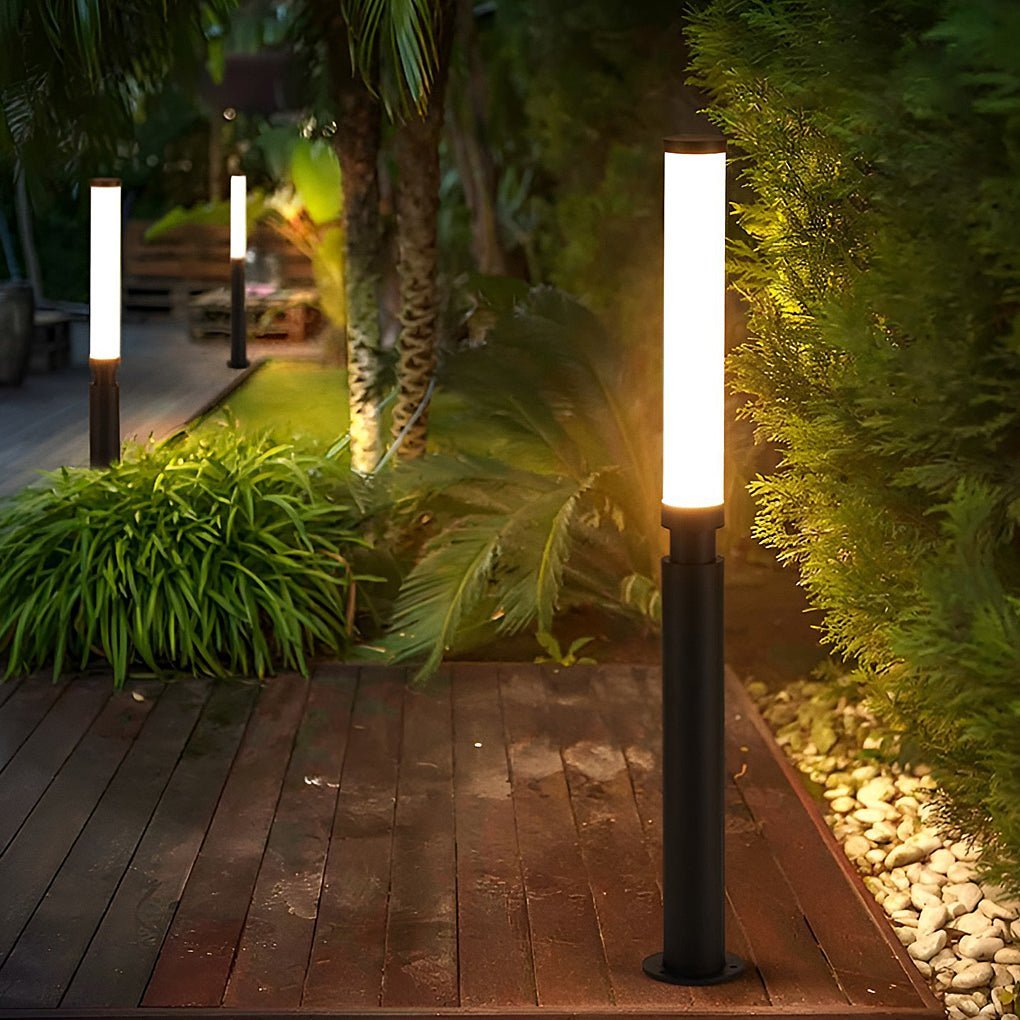 Modern Creative Outdoor Lights Bollard Lights LED Waterproof Garden Lights Pathway Lights-Lighom
