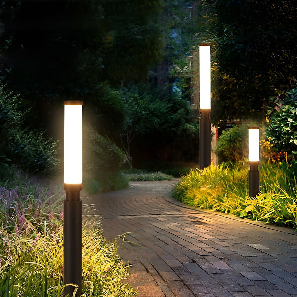 Modern Creative Outdoor Lights Bollard Lights LED Waterproof Garden Lights Pathway Lights-Lighom