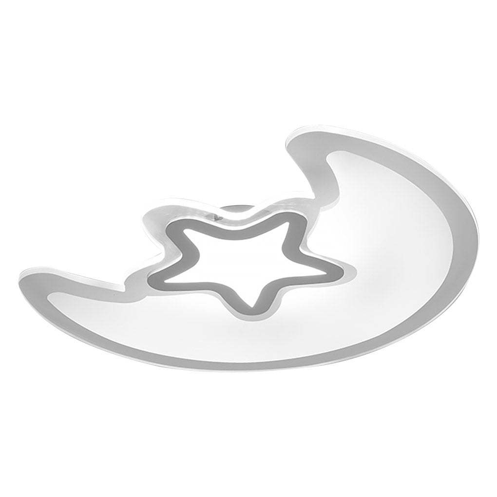 Modern Moon Star Dimmable Ceiling Light