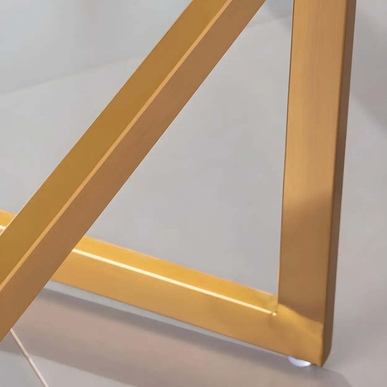 Modern Curved Back Leather Bucket Counter Bar Stool — Gold / Blue