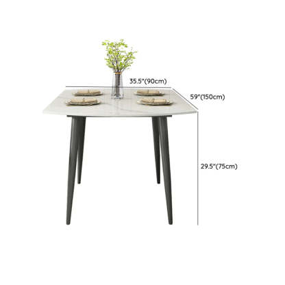 Modern Elegant Round White Marble Extendable Dining Table