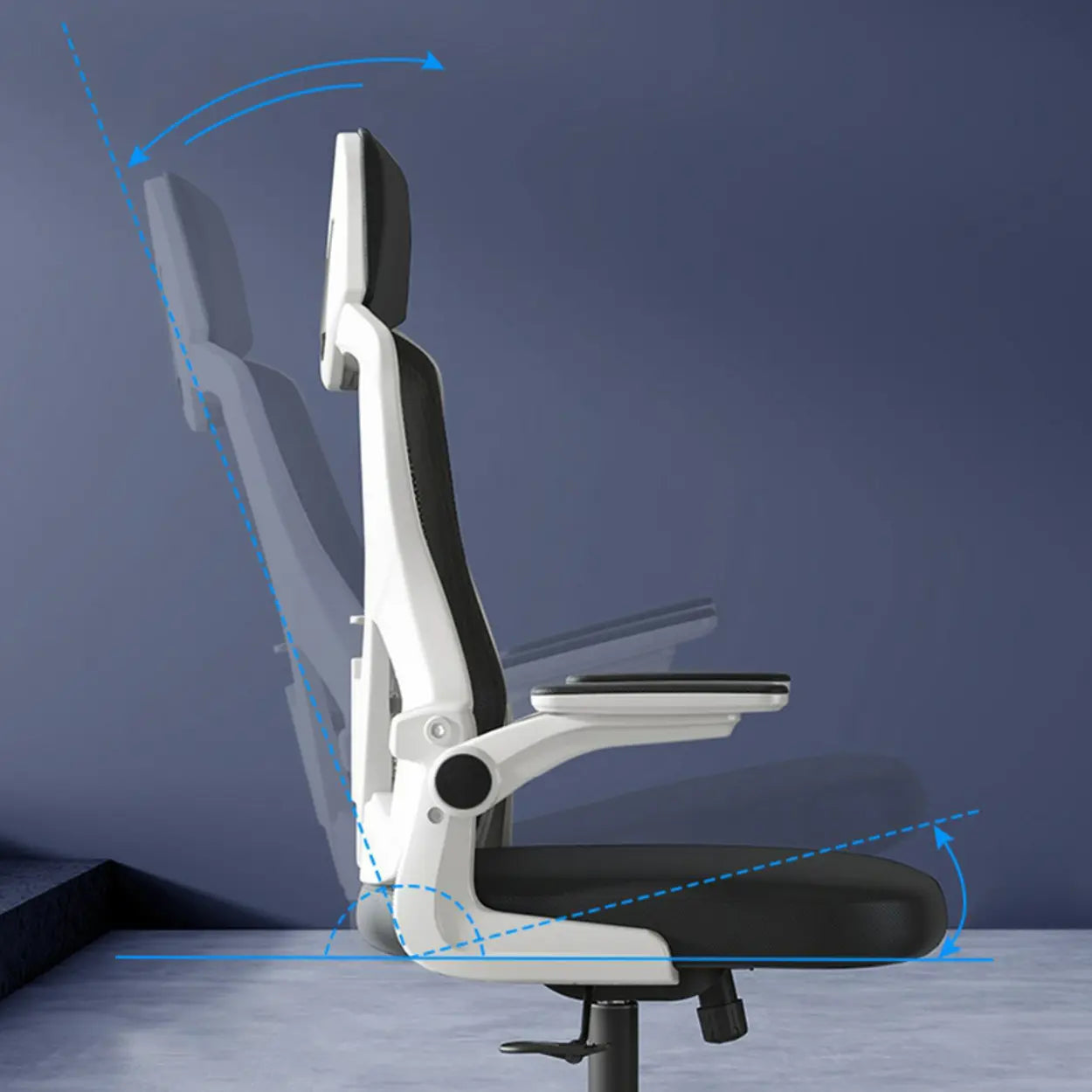 Modern Ergonomic Mesh Office Chair with Adjustable Arms