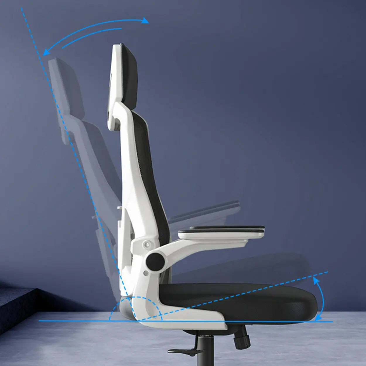 Modern Ergonomic Mesh Office Chair with Adjustable Arms