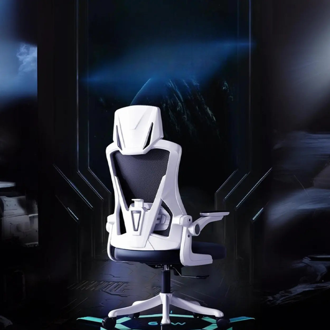 Modern Ergonomic Mesh Office Chair with Adjustable Arms