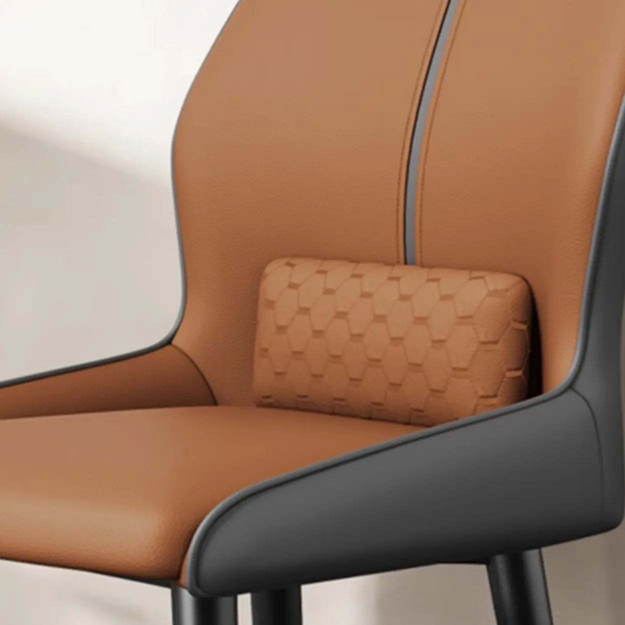 Modern Ergonomic Dining Chair with Lumbar Support