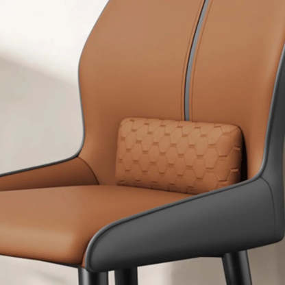 Modern Ergonomic Dining Chair with Lumbar Support