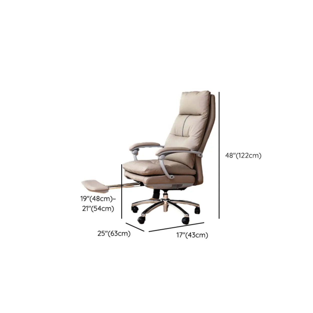 Modern Executive Leather Boss Office Chair