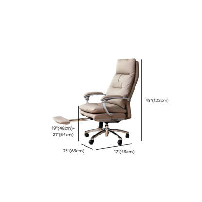 Modern Executive Leather Boss Office Chair