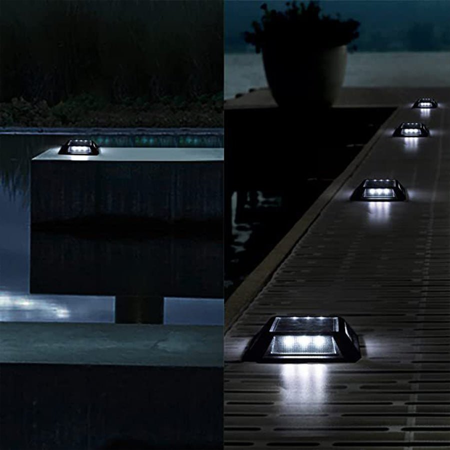 Heavy-Duty Solar Deck Path Light