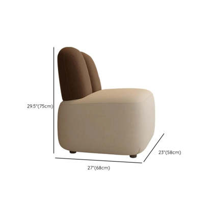 Modern Houndstooth Gray Ergonomic Rabbit Ear Chair